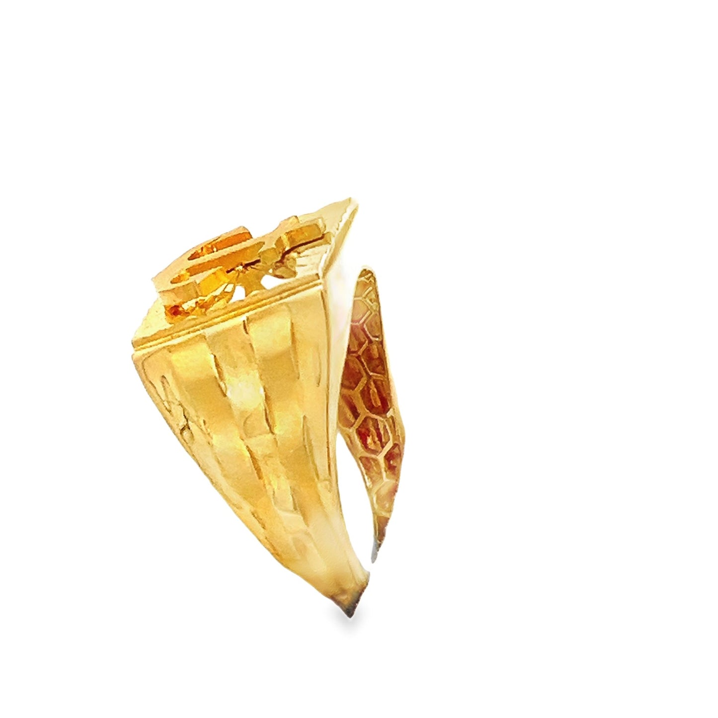 22ct yellow gold second-hand ring 05001816