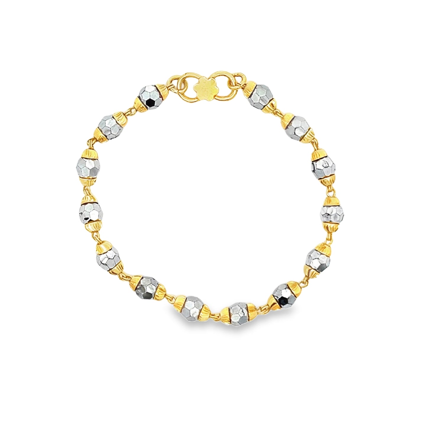 22ct multicolour gold pre-owned bracelet for kids 02026181