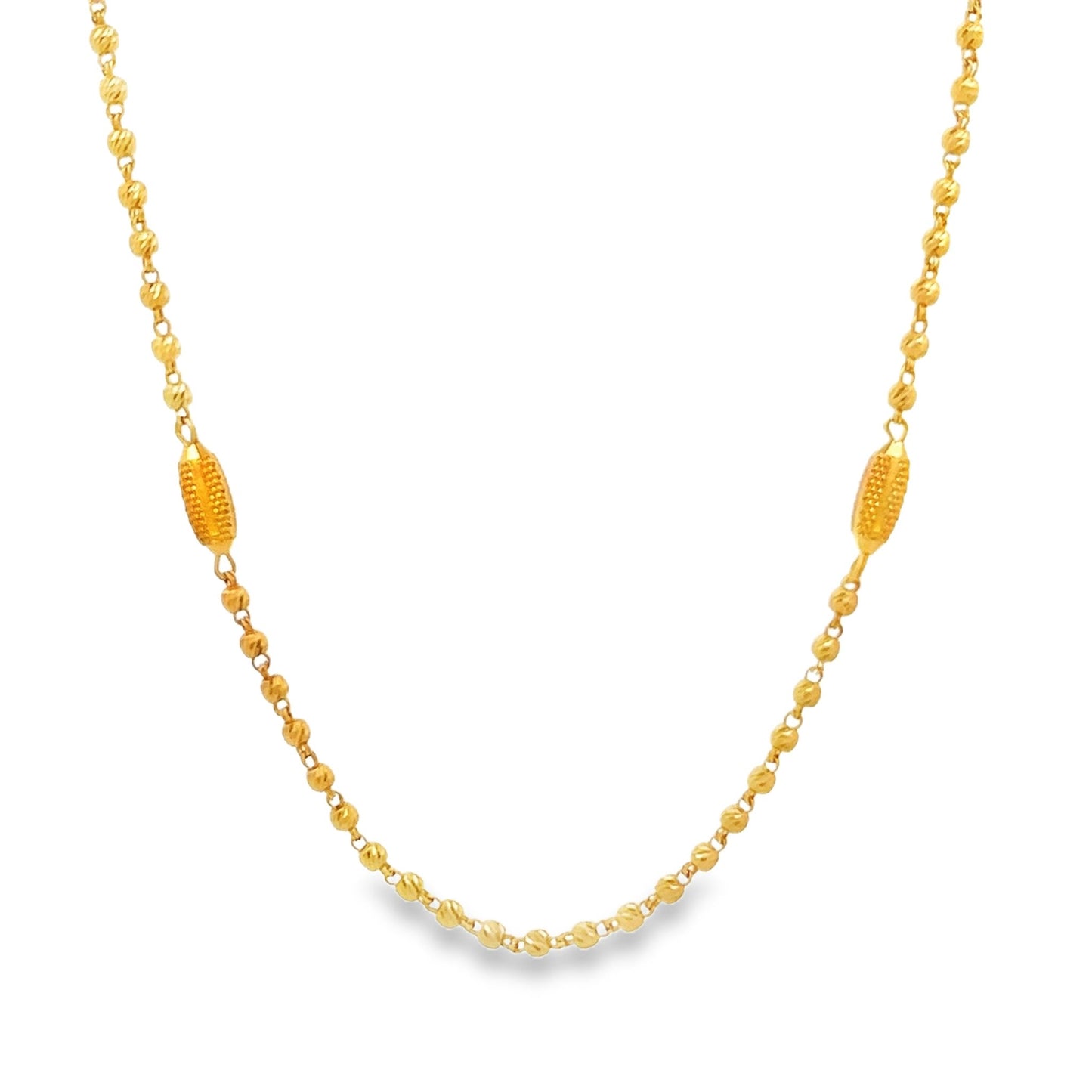 New 22ct yellow gold necklace 02020773