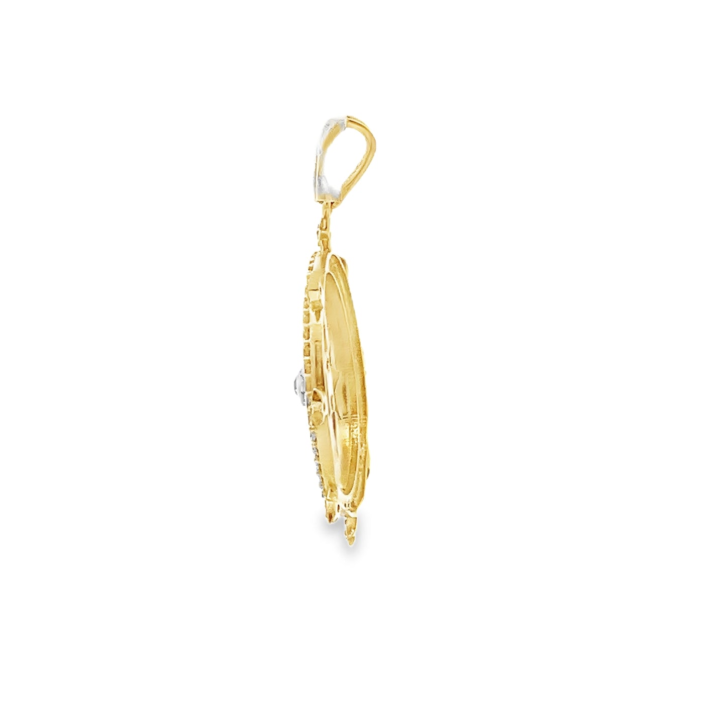 New 14ct yellow gold pendant 02021550