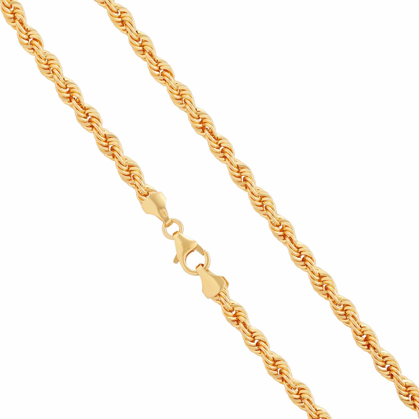 22ct yellow gold second-hand rope chain