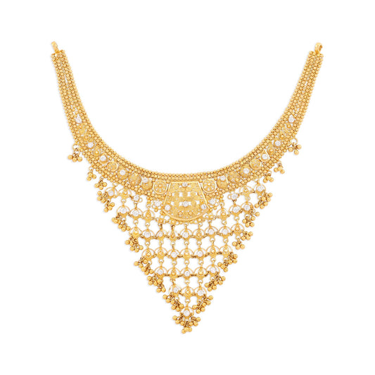 22ct yellow gold necklace 02031756