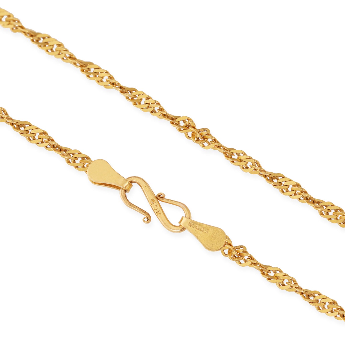 22ct yellow gold necklace 05001298