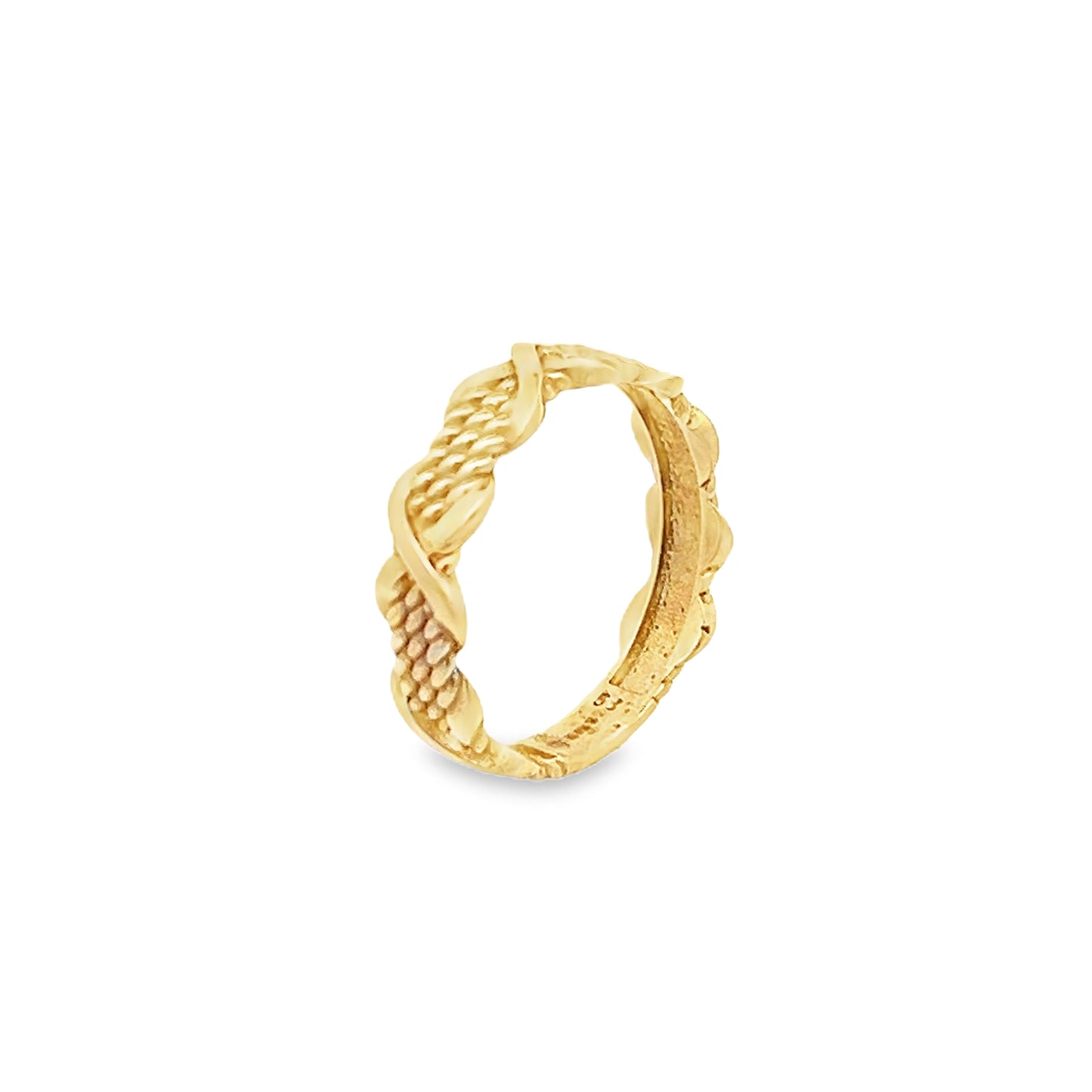 New 14ct yellow gold ring 02021424