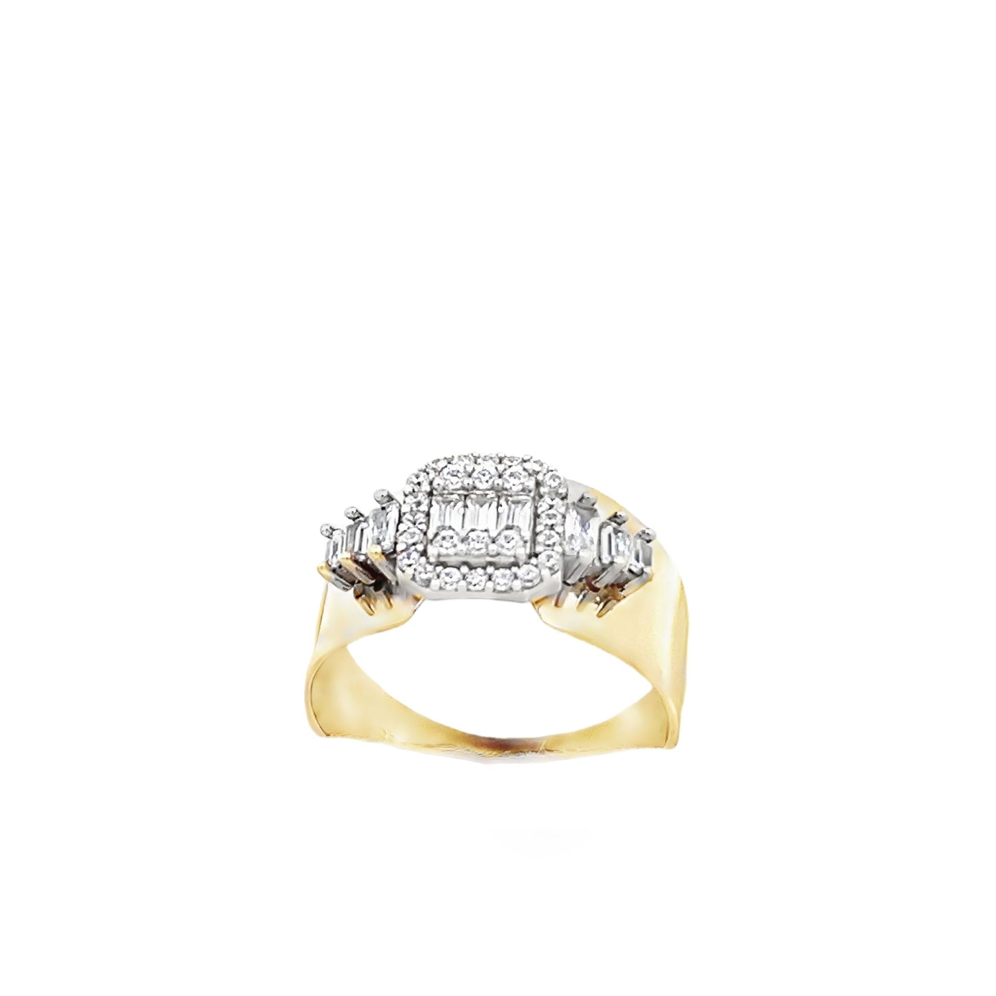 14ct yellow gold pre-owned ring 02031836