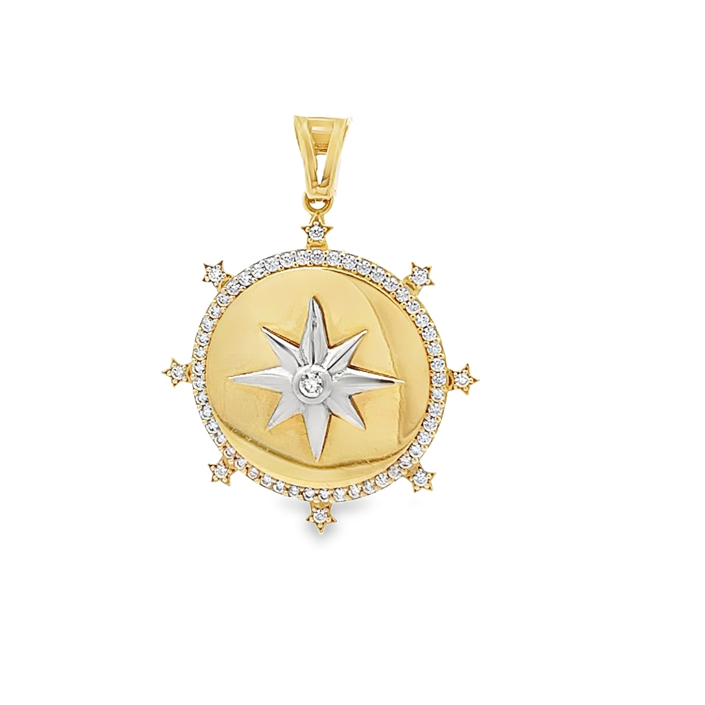 New 14ct yellow gold pendant 02021550