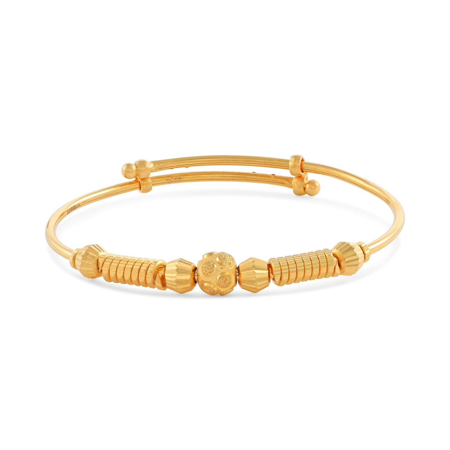 New 22ct yellow gold baby bangle 02022985