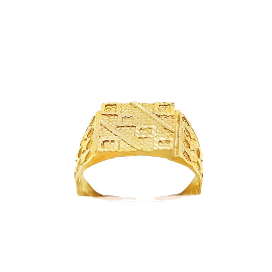 New 22ct yellow gold ring 02020870