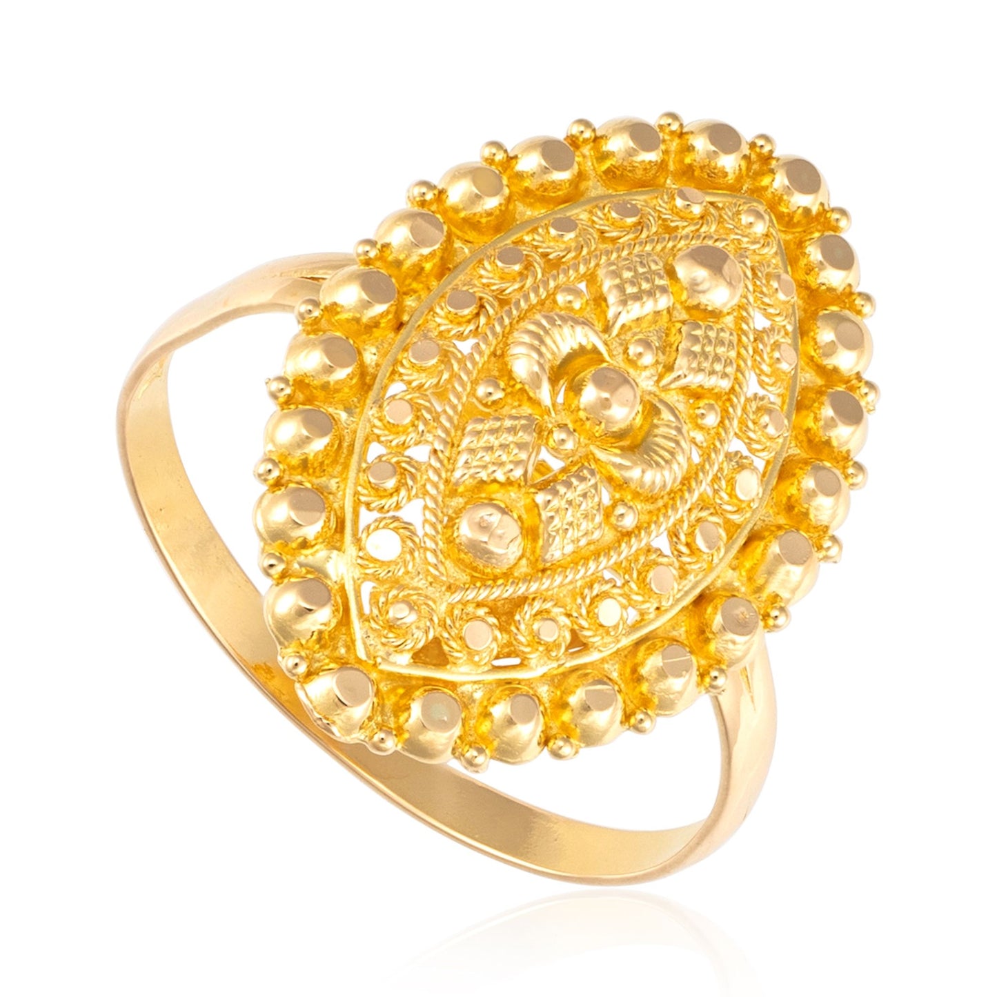 22ct yellow gold ring 02029880