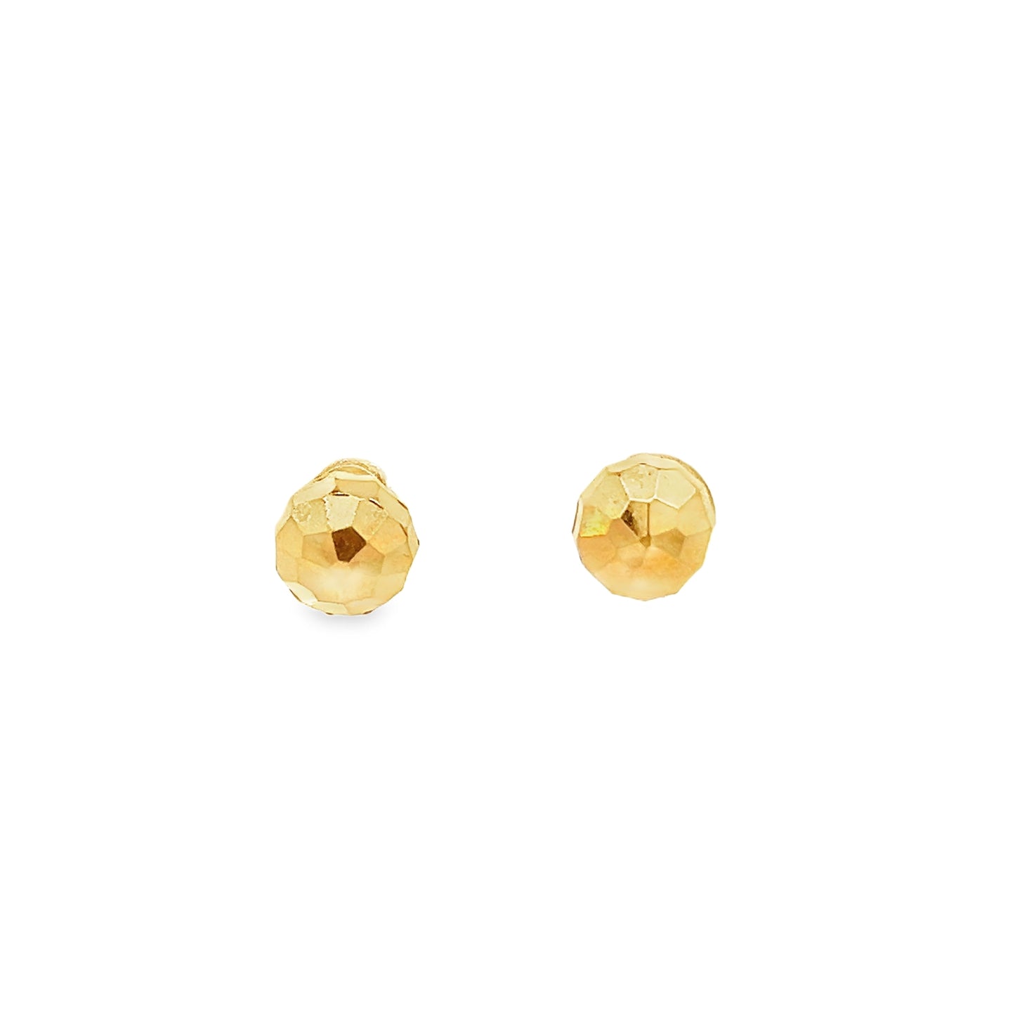 New 22ct yellow gold stud earrings 02022931