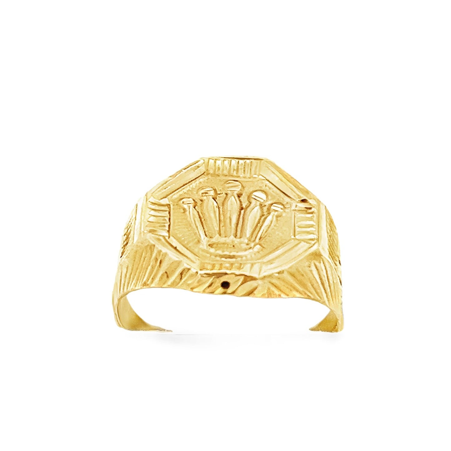 18ct yellow gold second-hand ring 09000874