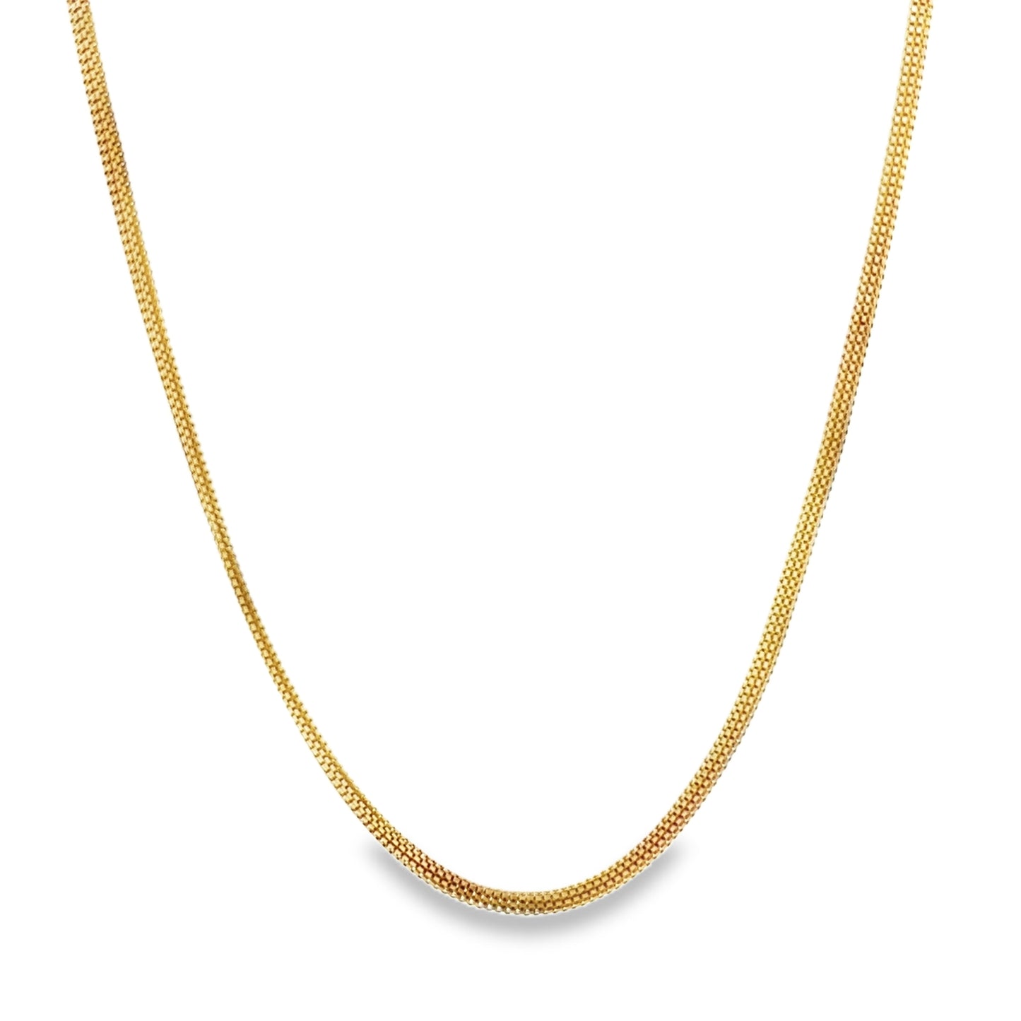 18ct yellow gold pre-owned chain 01002357