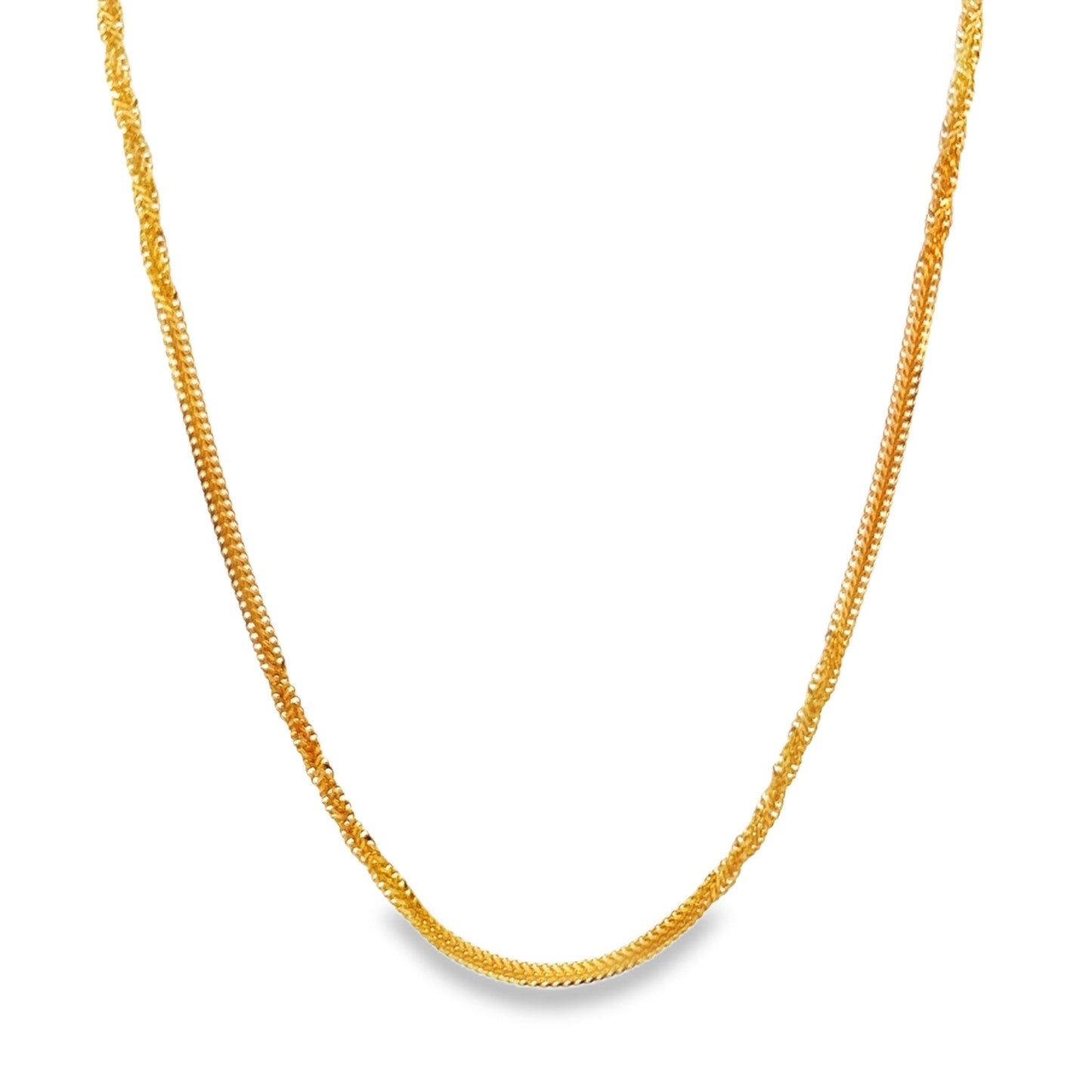 22ct yellow gold second-hand chain FCA03028901-6