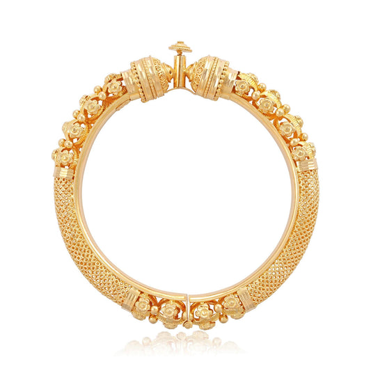 22ct yellow gold pre-owned bangle