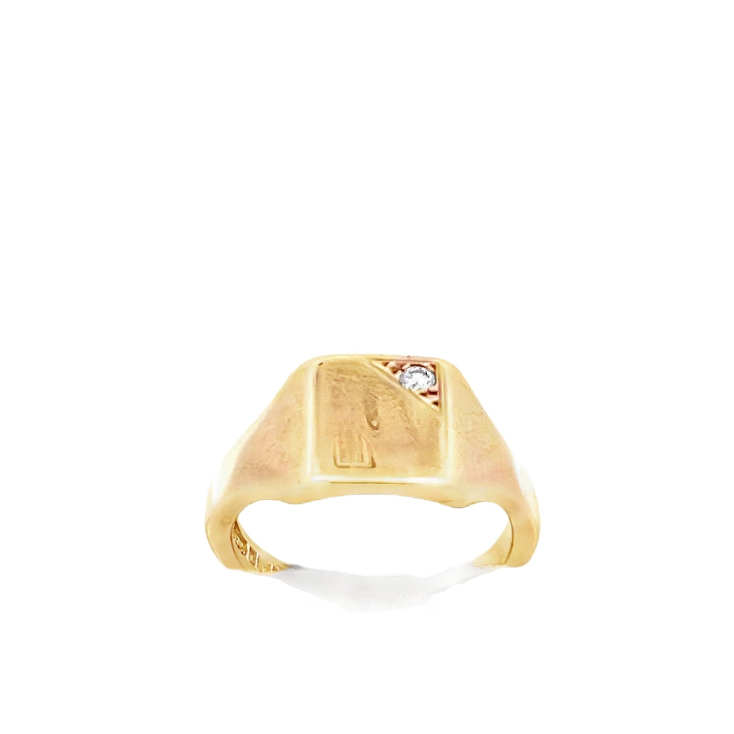 9ct yellow gold ring 05000996