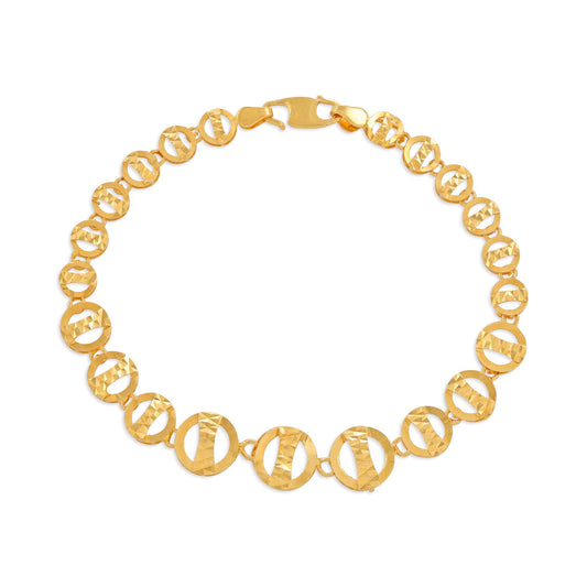 New 22ct yellow gold bracelet 02020783