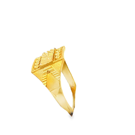 New 22ct yellow gold ring 02020384