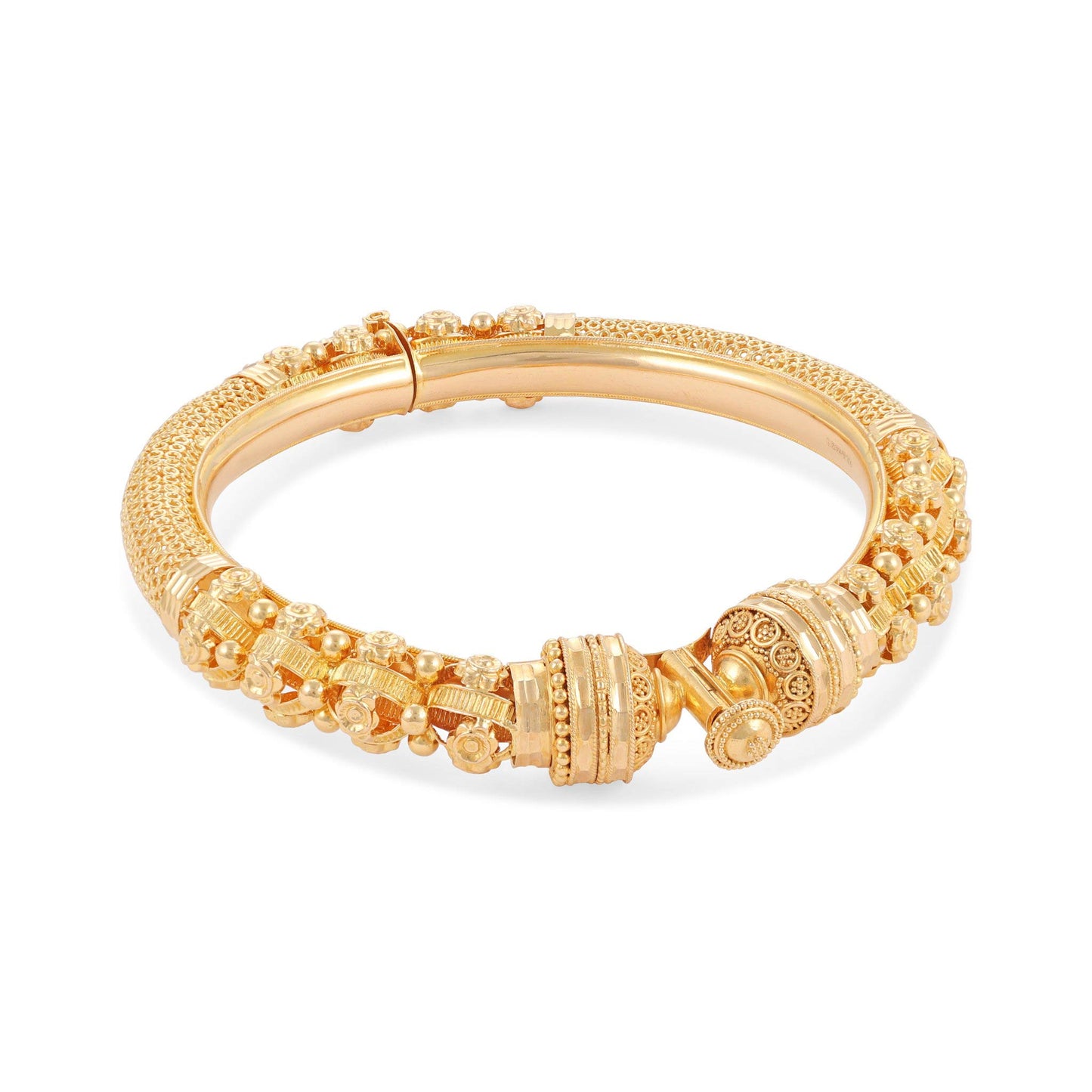 22ct yellow gold pre-owned bangle 02033248