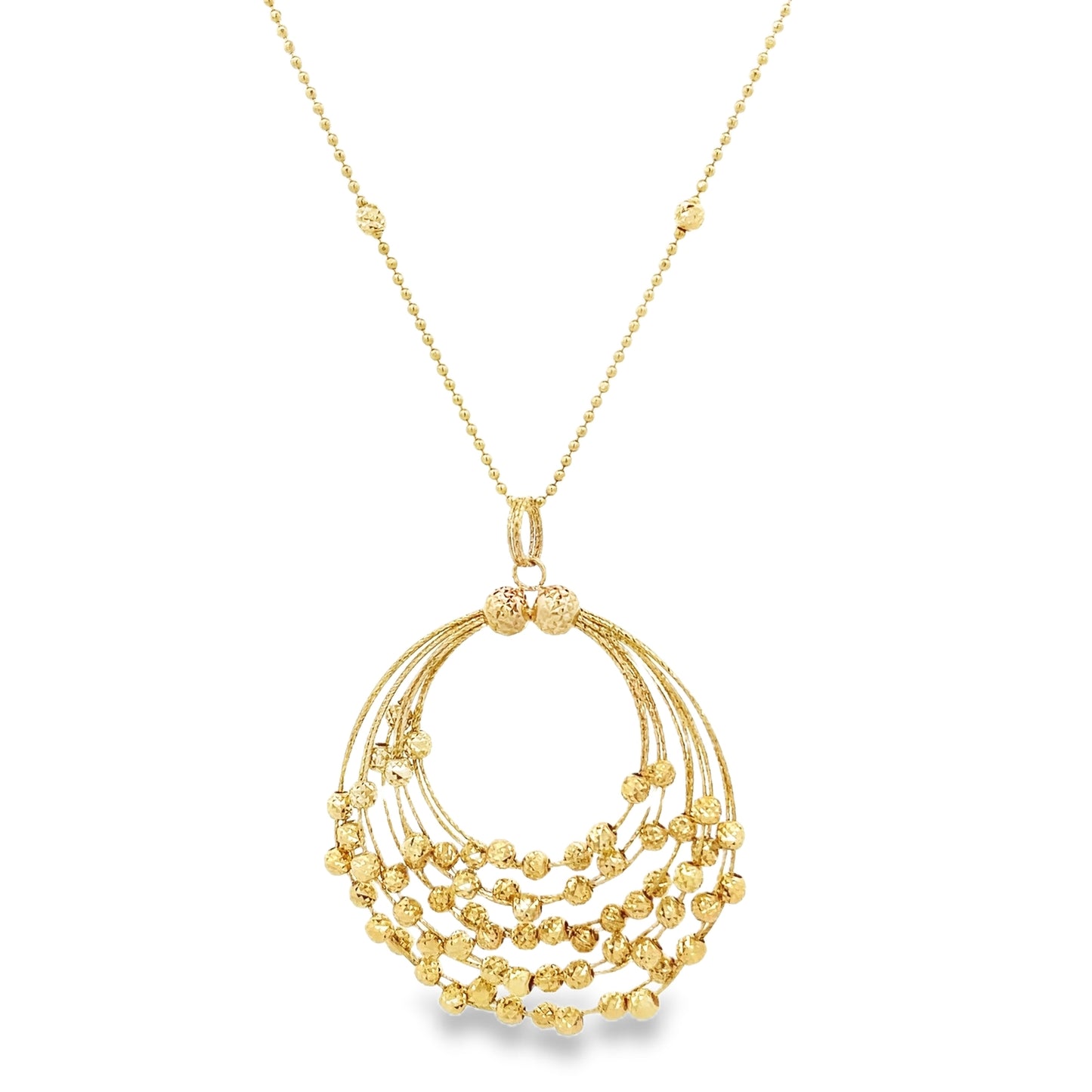 New 14ct yellow gold necklace 02021742