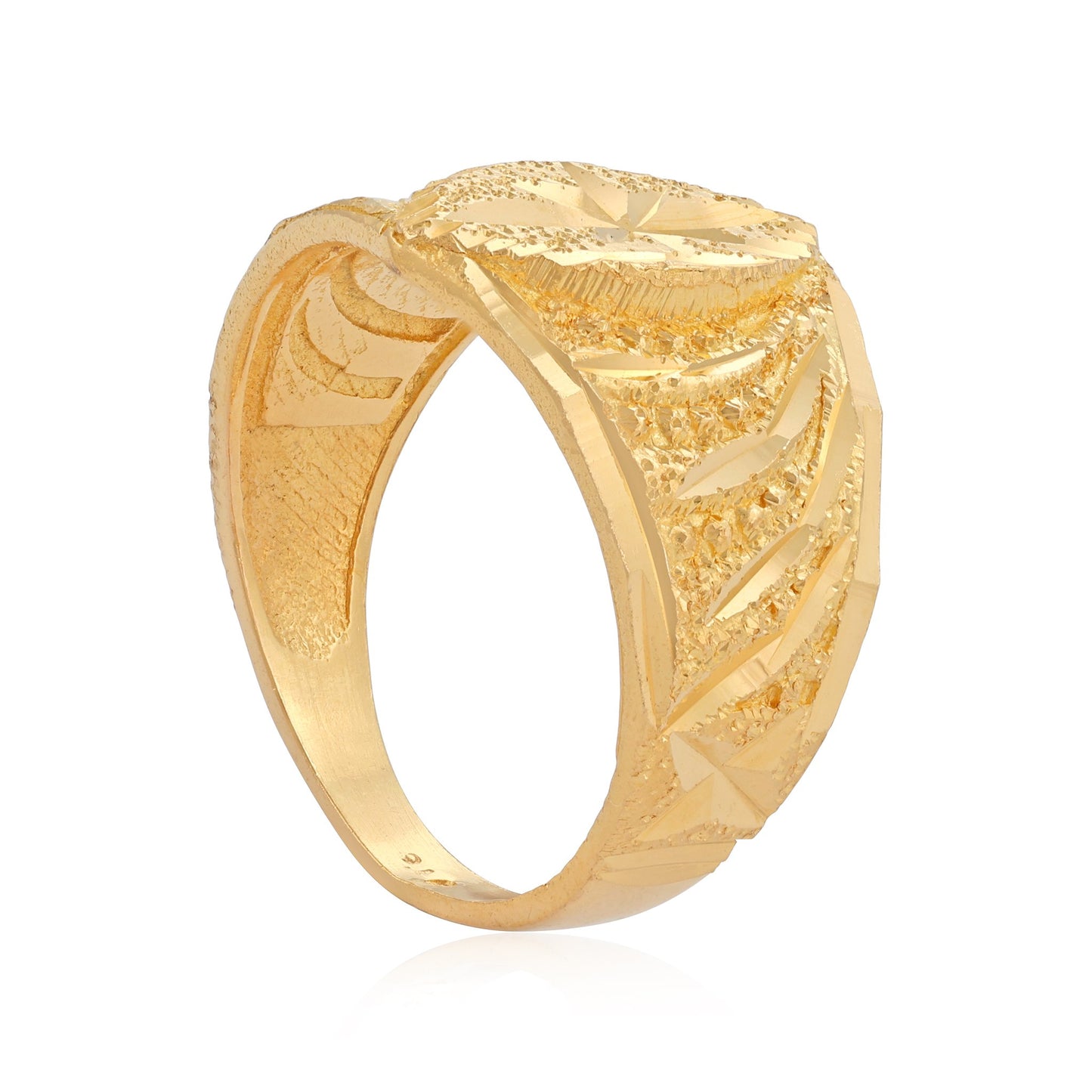 22ct yellow gold pre-owned ring 01002851