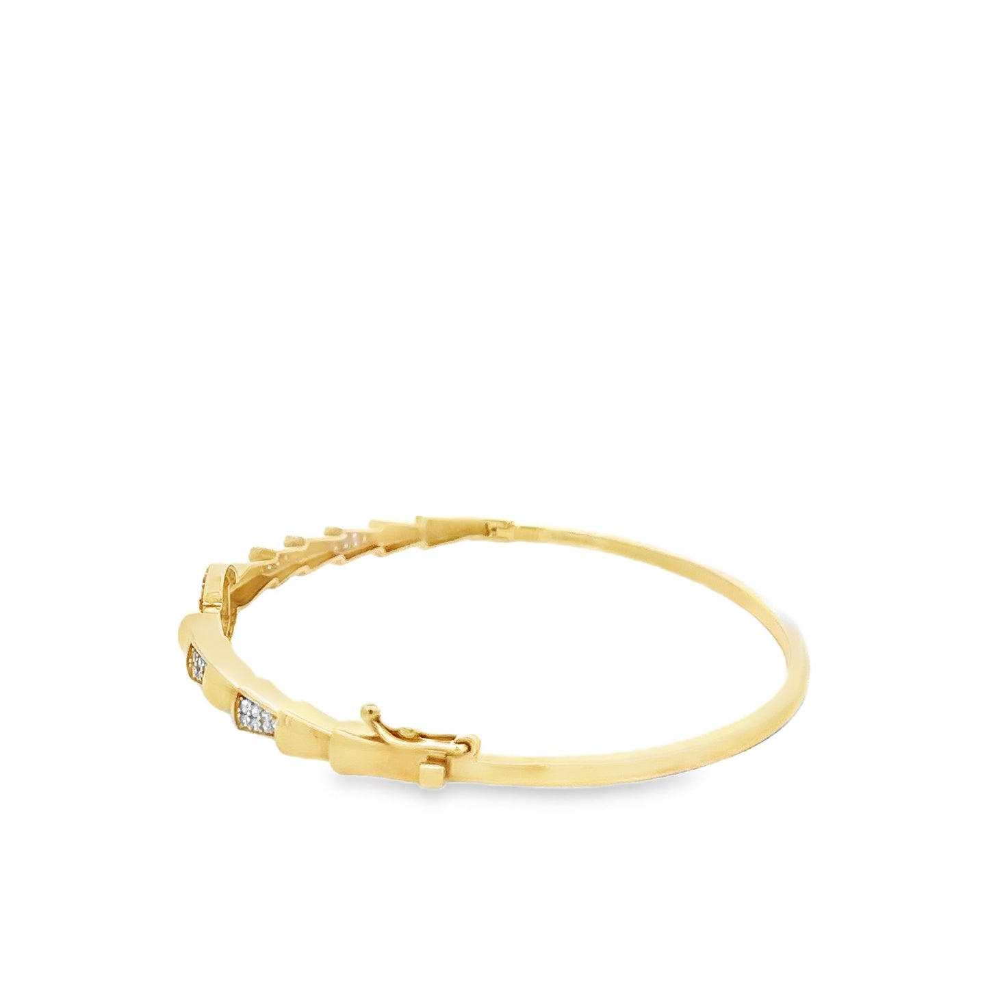 New 14ct yellow gold bangle 02021178