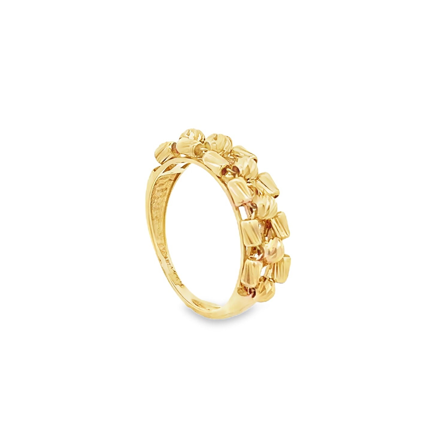 New 14ct yellow gold ring 02021390