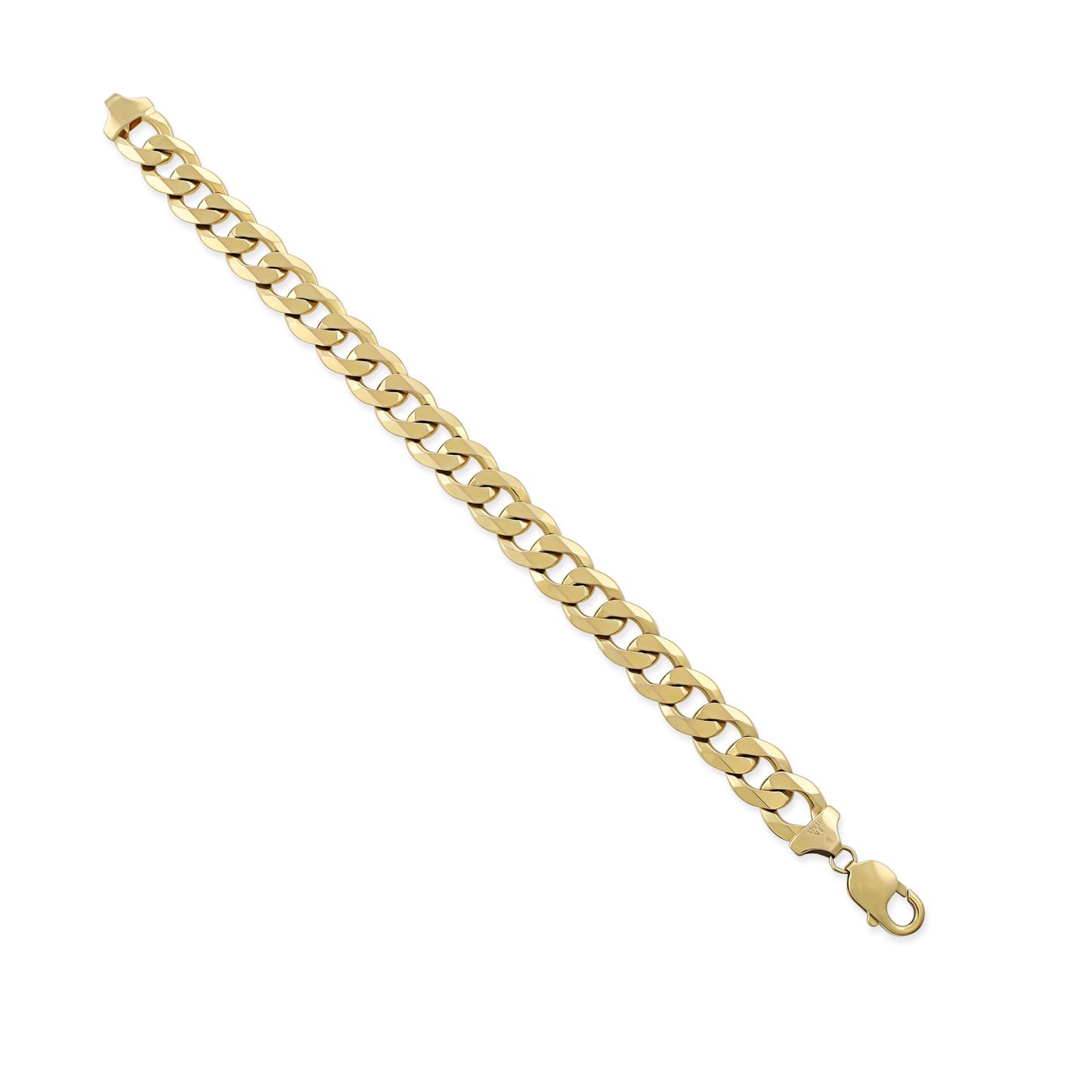 9ct yellow gold bracelet for men 09000120