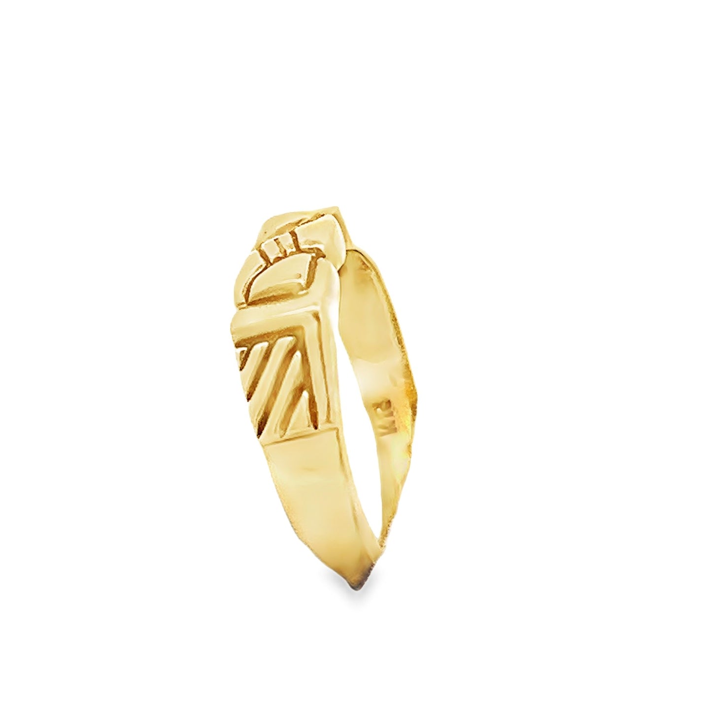 22ct yellow gold pre-owned ring 05001804