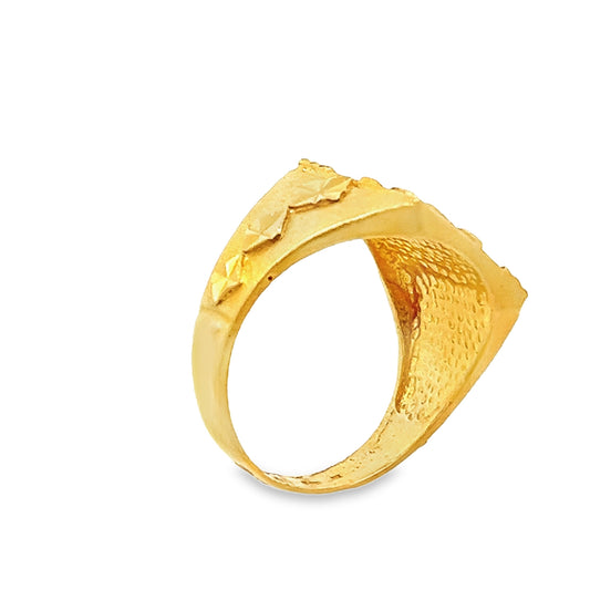 New 22ct yellow gold ring 02020882