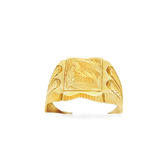 22ct yellow gold pre-owned ring 09000885