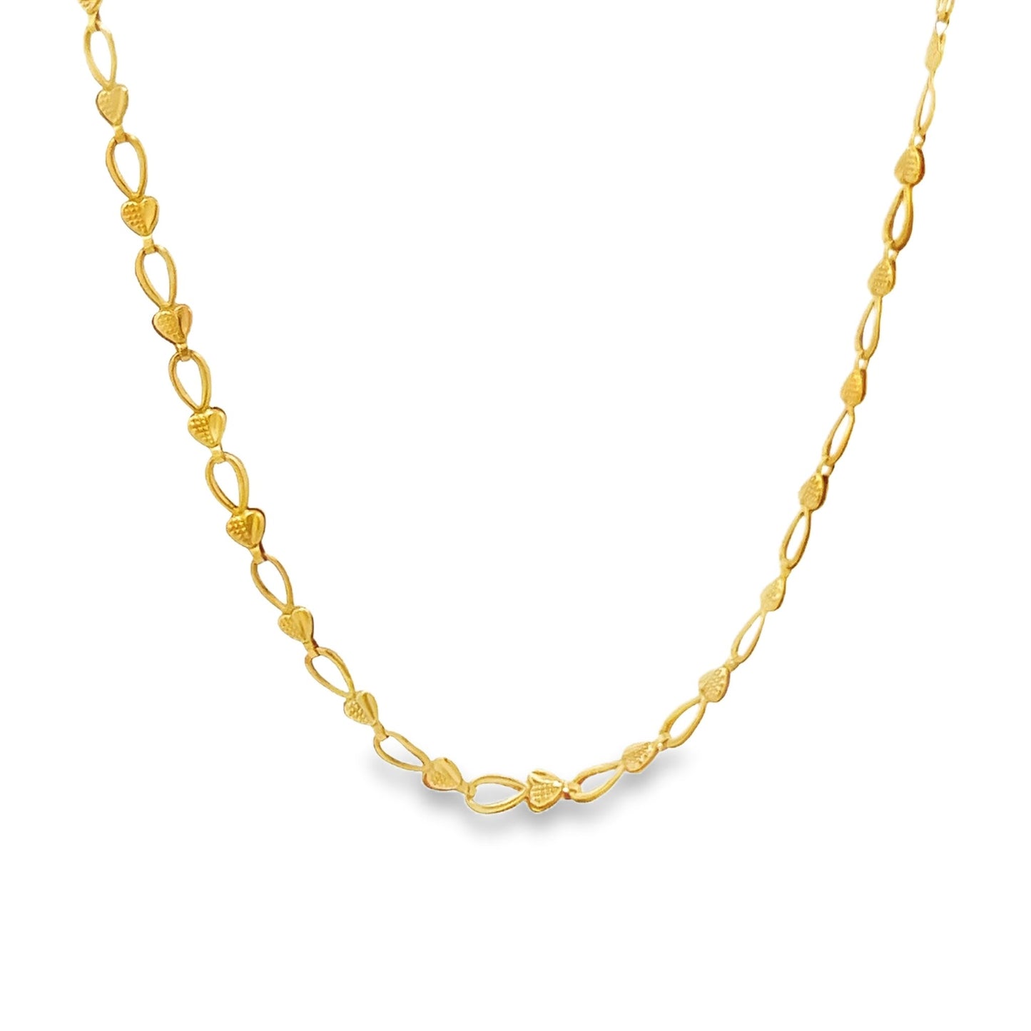 22ct yellow gold second hand chain FCA06011228-2