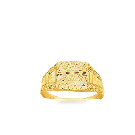 New 22ct yellow gold ring 02020916