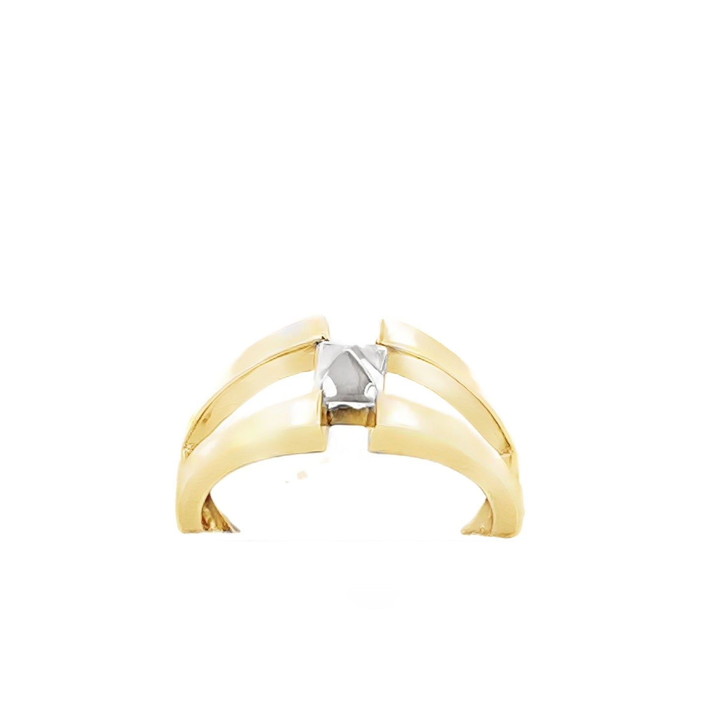 9ct yellow gold ring 06004201