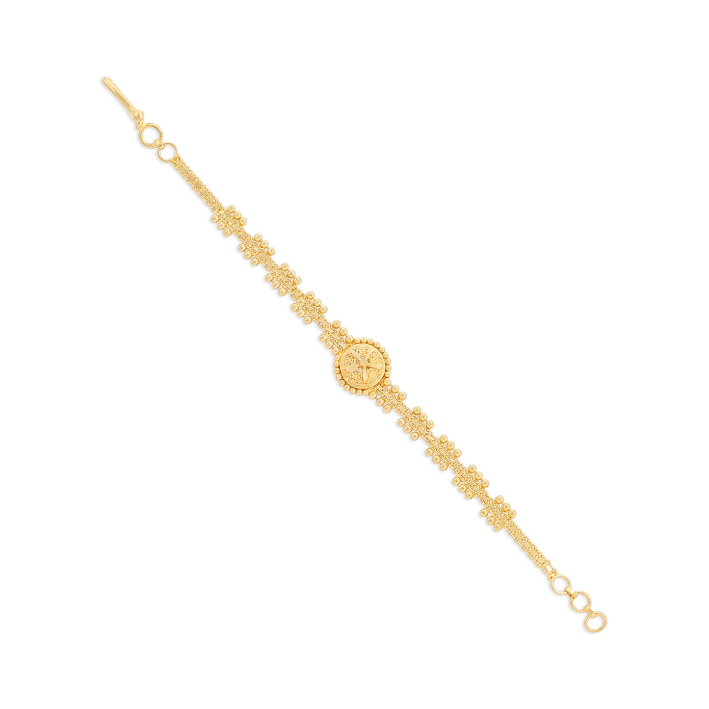 22ct yellow gold baby bracelet 05001707