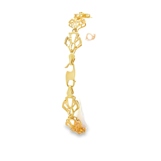 New 22ct yellow gold bracelet 02020808