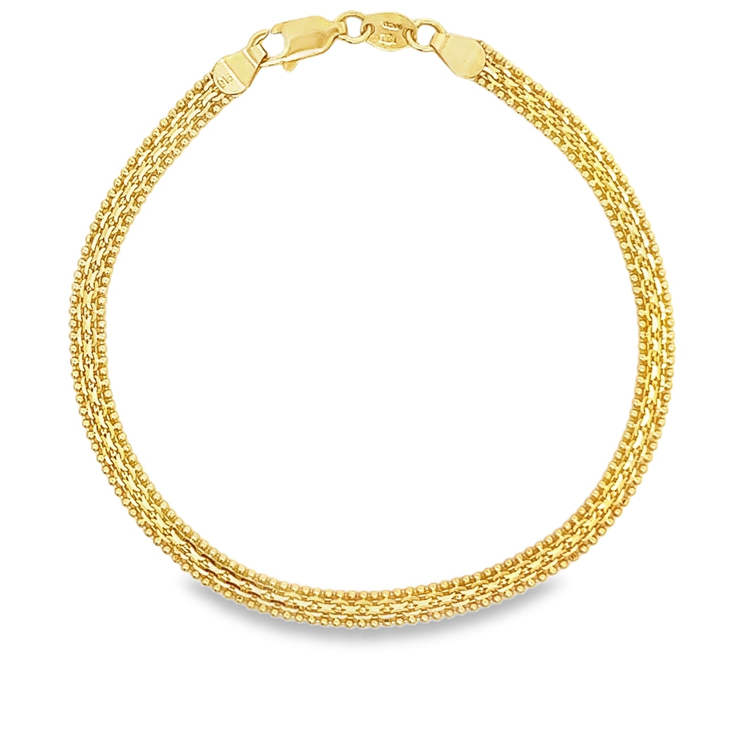 New 22ct yellow gold bracelet BF823-BR92