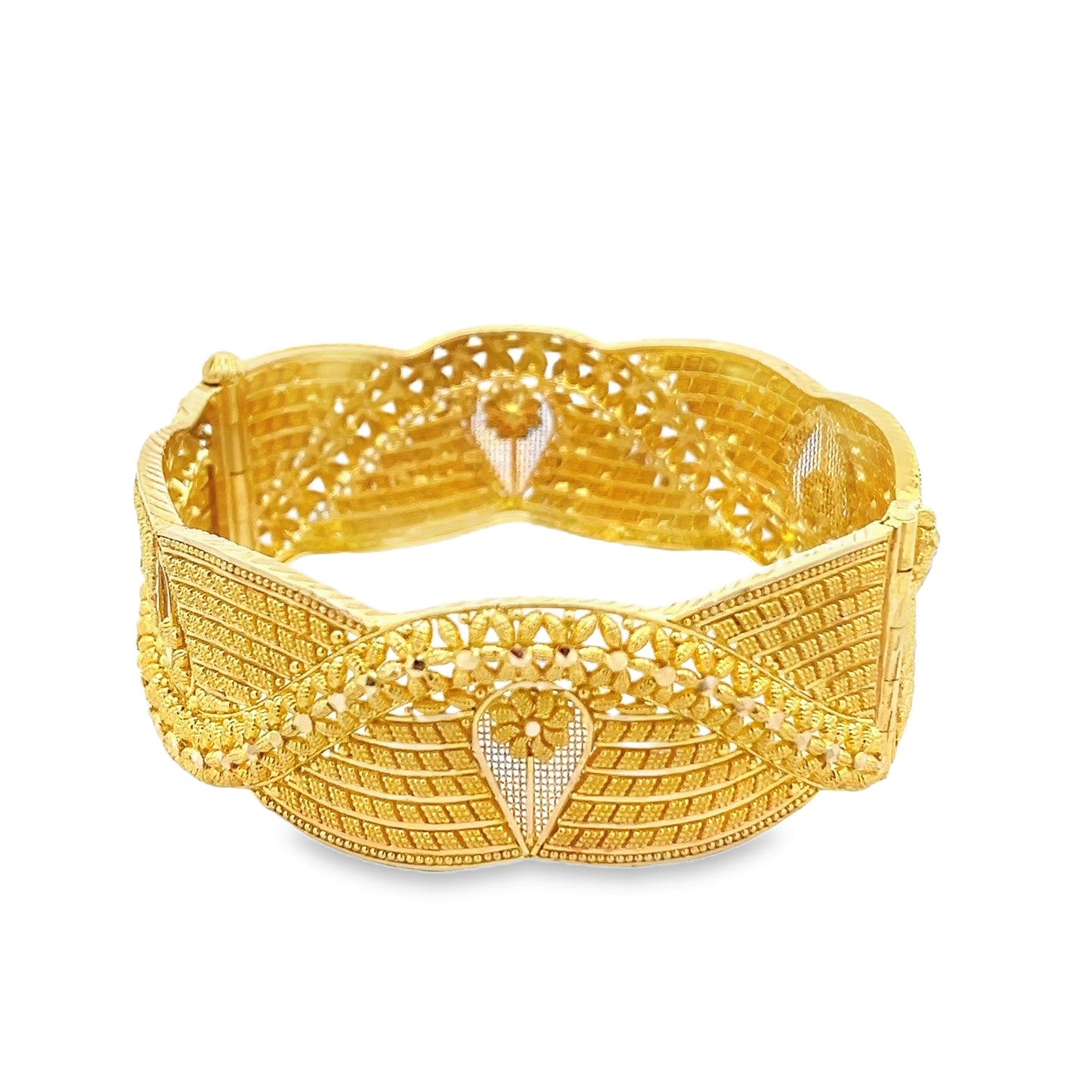 New 22ct yellow gold bangle 02020489