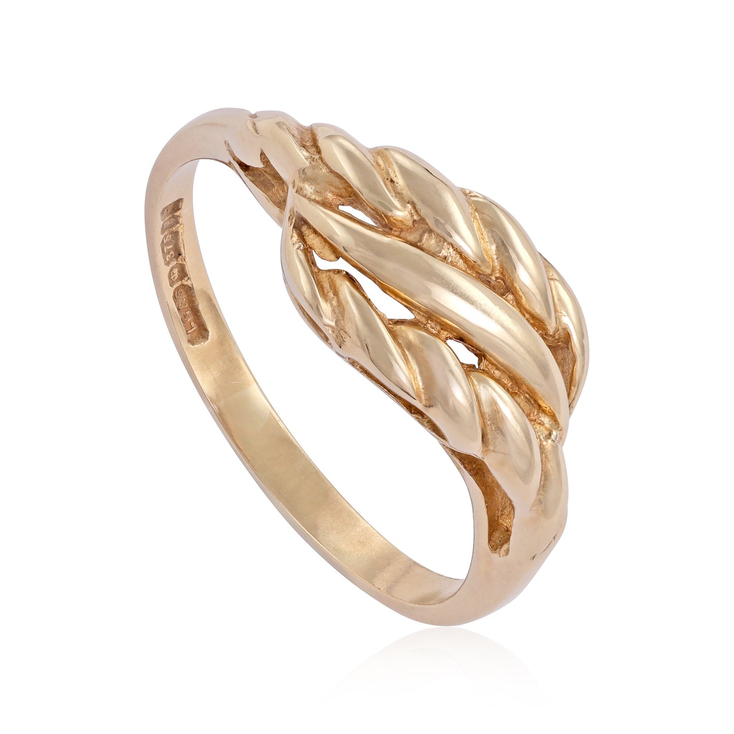 9ct yellow gold pre-owned ring 02032445