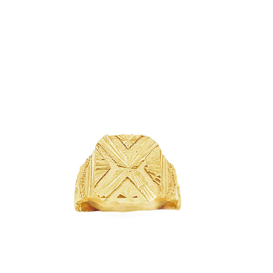 New 22ct yellow gold ring 02020034