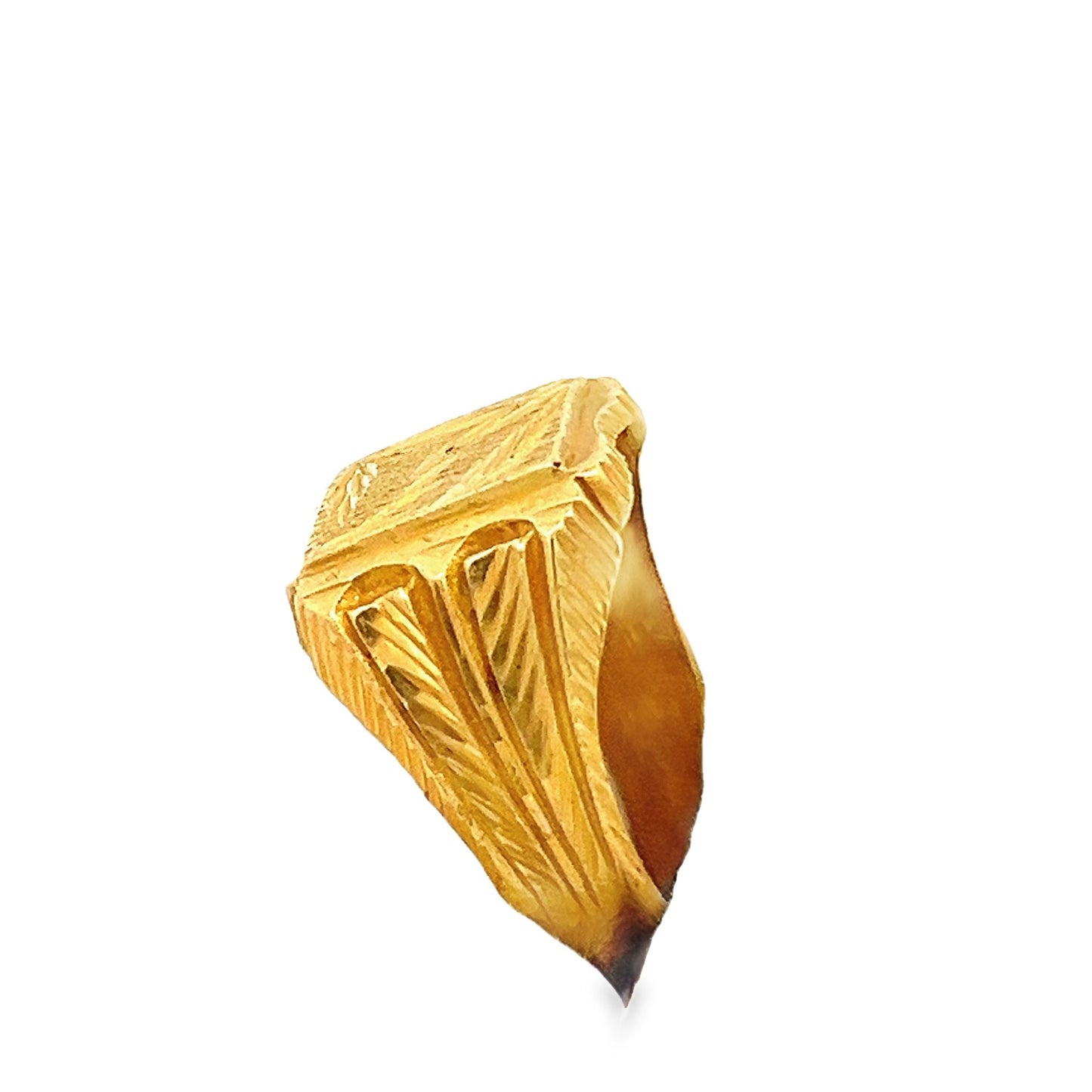 22ct yellow gold pre-owned ring 09000885