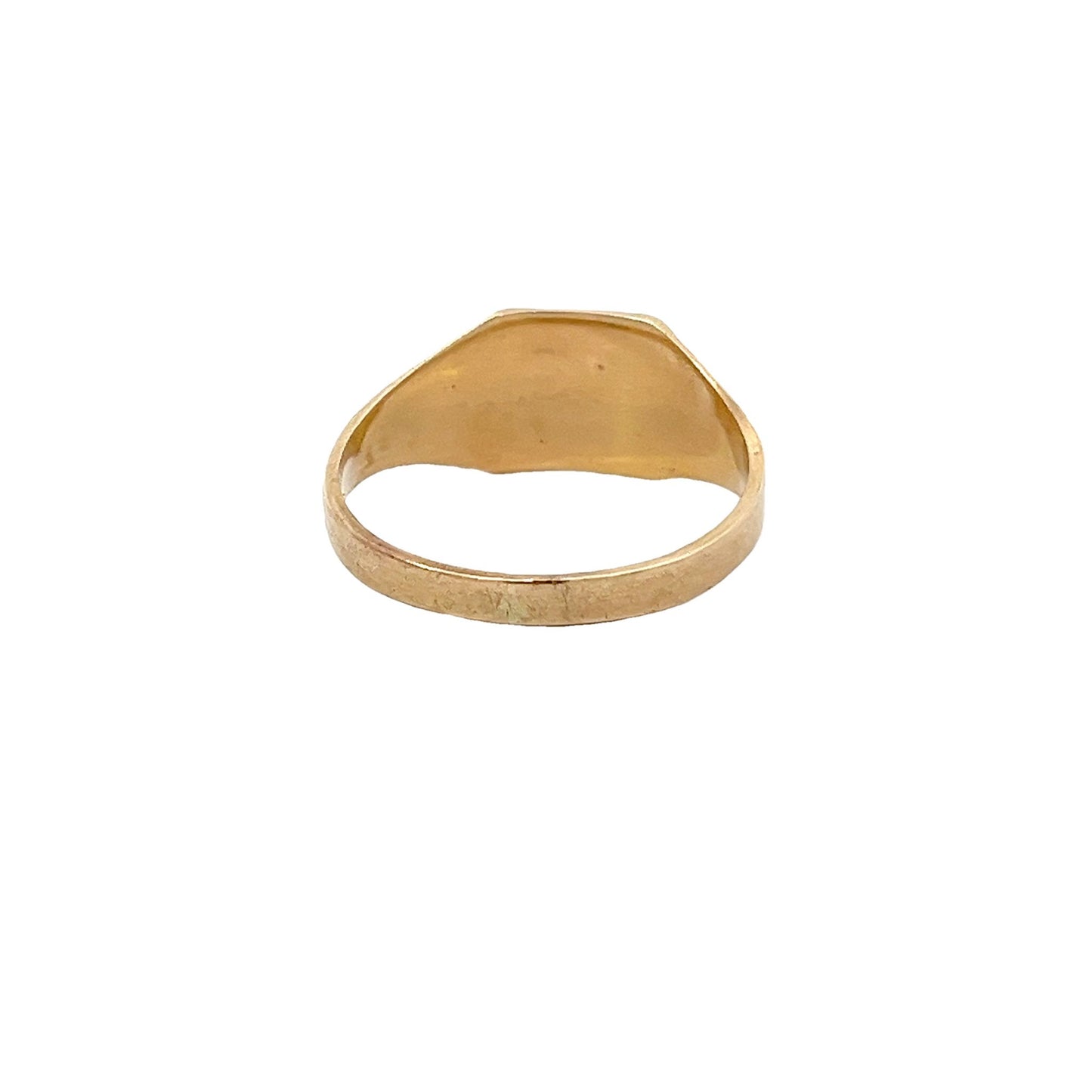 9ct yellow gold pre-owned ring 08000850