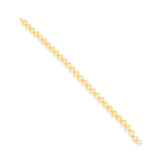 22ct yellow gold second-hand bracelet 01002860