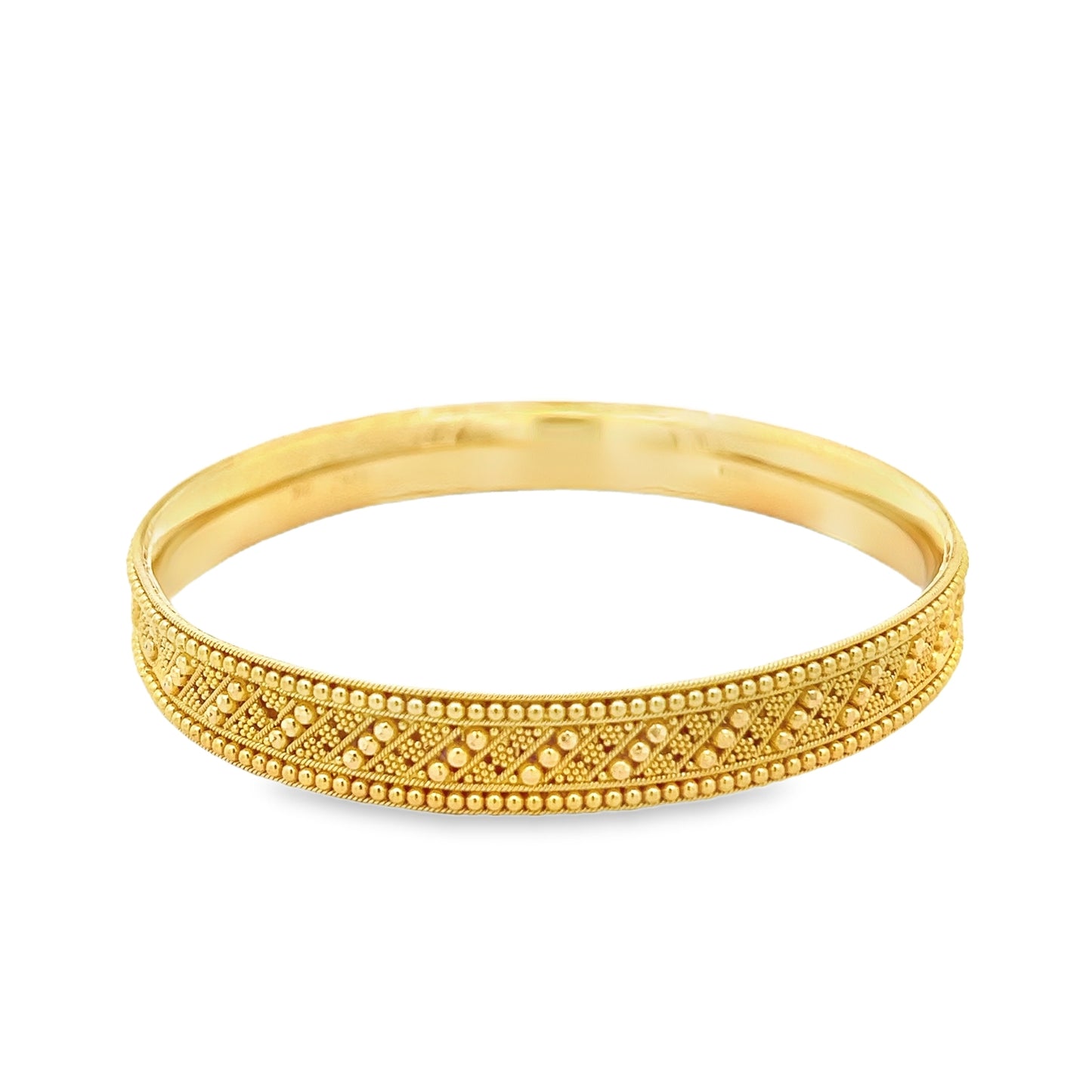 New 22ct yellow gold bangle 02020513