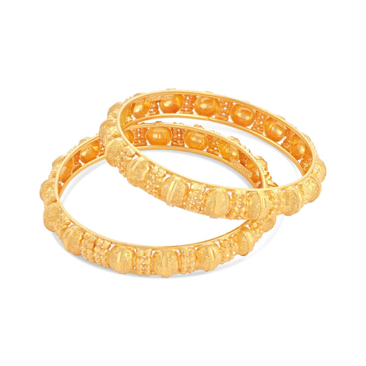 22ct yellow gold pre-owned bangle set 09000632