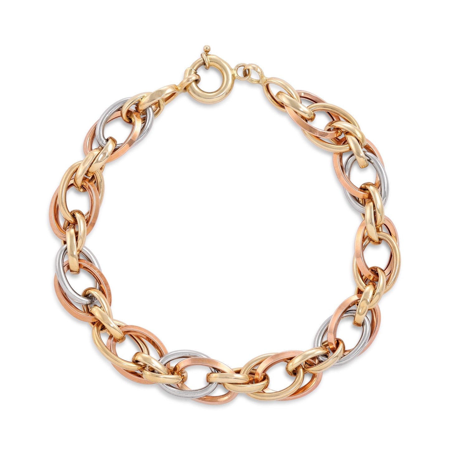 New 14ct multicolour gold bracelet 02022139