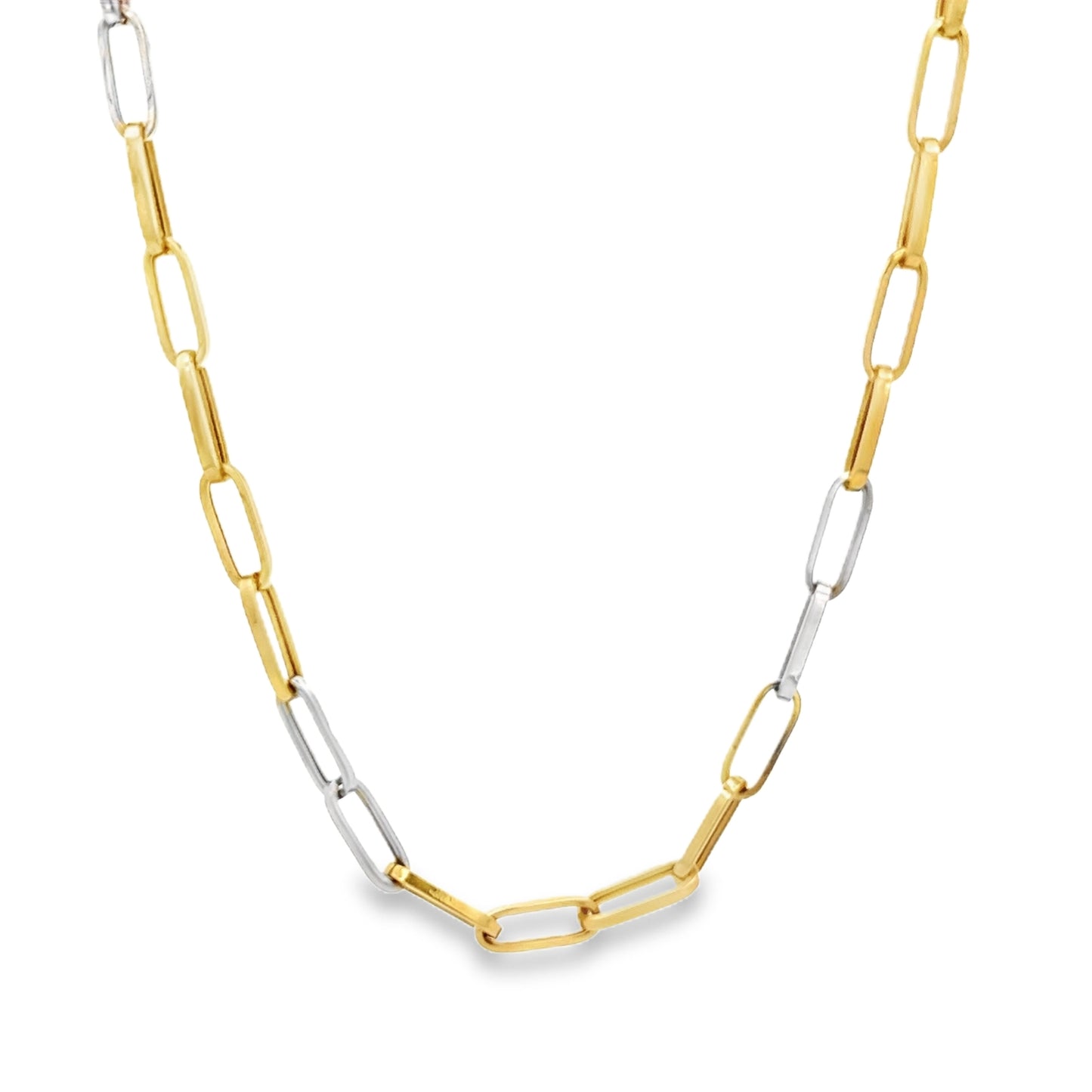 New 14ct multicolour gold necklace 02021814