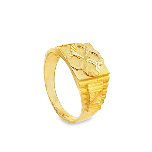 New 22ct yellow gold ring 02020426