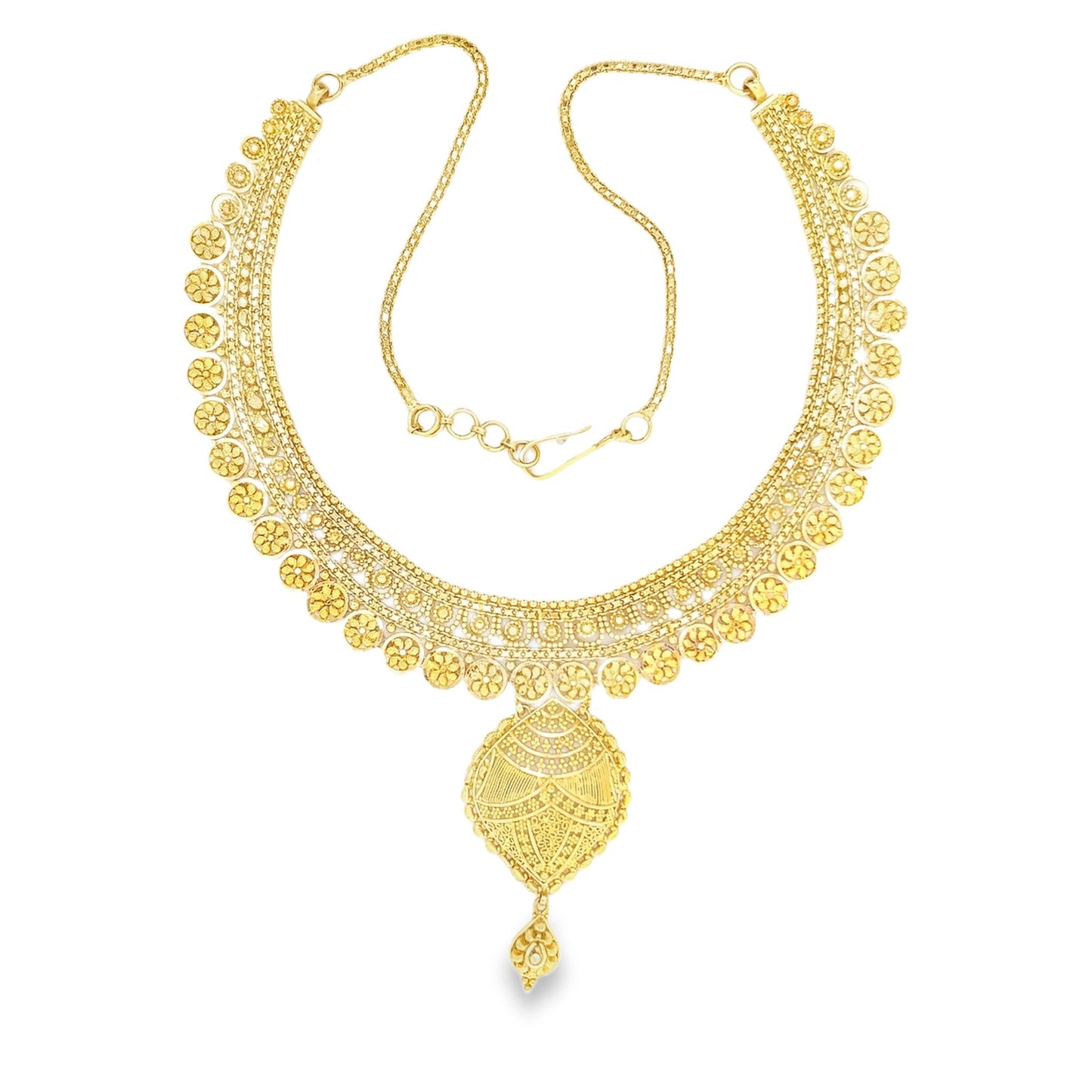 New 22ct yellow gold necklace 02017702