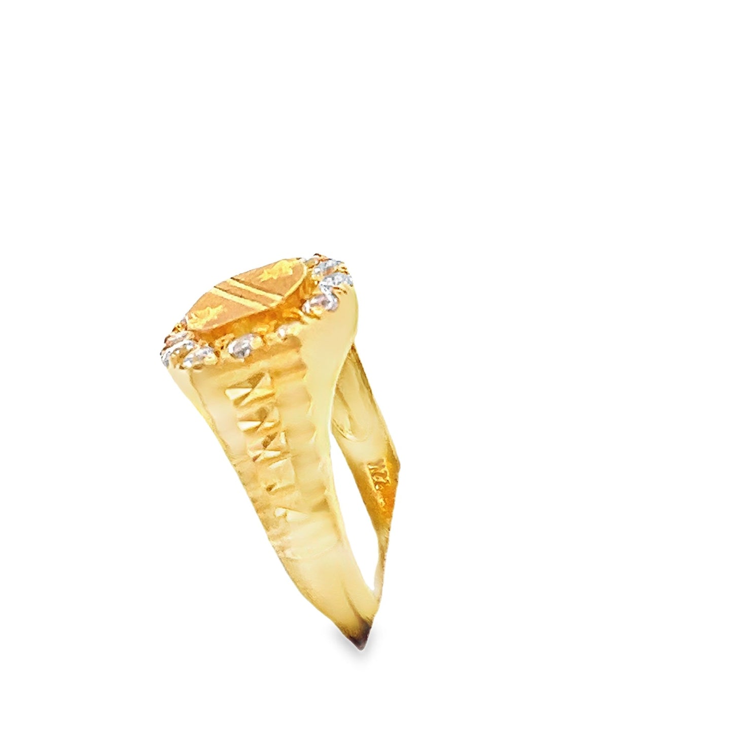 New 22ct yellow gold ring 02017965