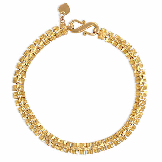 22ct yellow gold bracelet 00006880